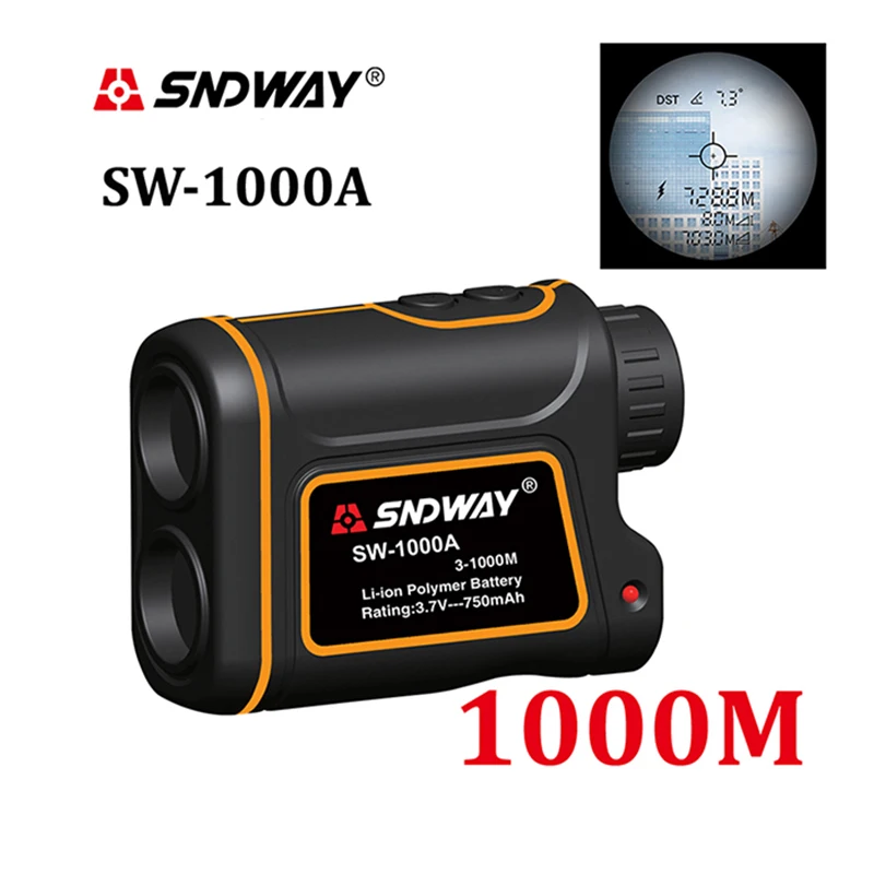 

Дальномер лазерный SNDWAY, 600/1000/1500 м