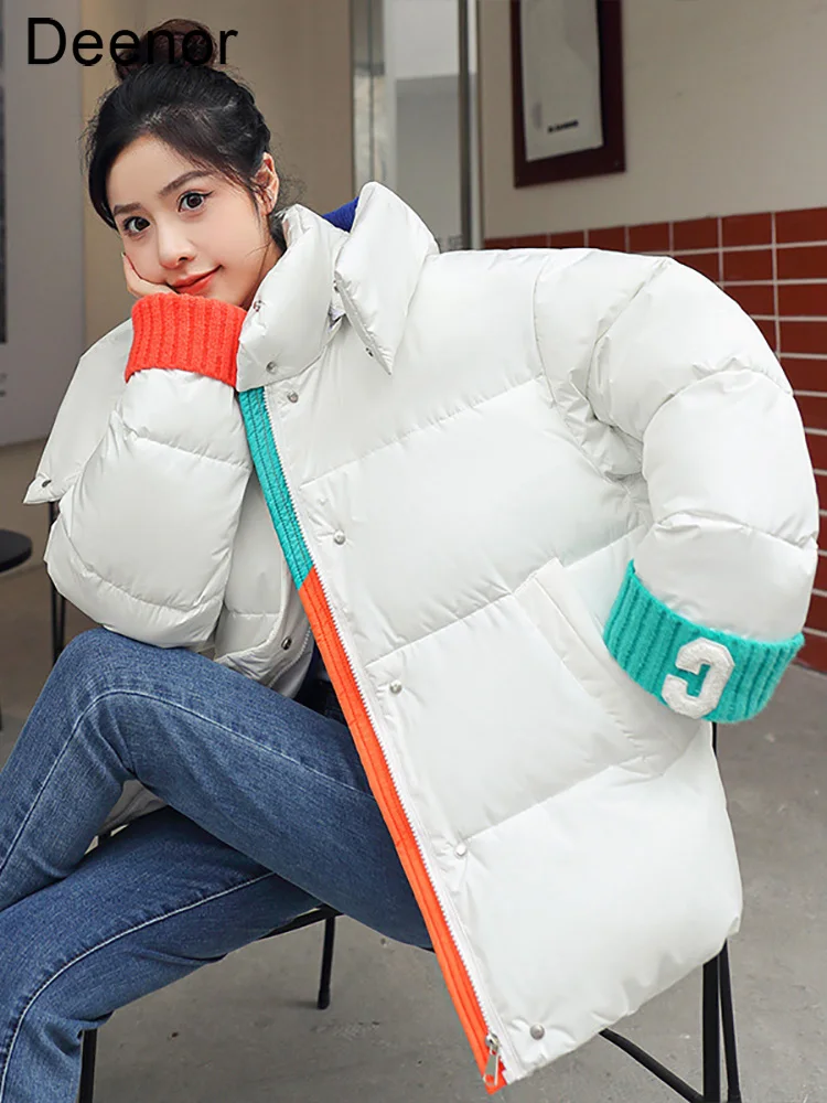 Women Thicken Warm Parka Coat Loose Oversized Women's Winter Bread Loose Thickened Coats Hooded Outwear Padded Woman Jackets