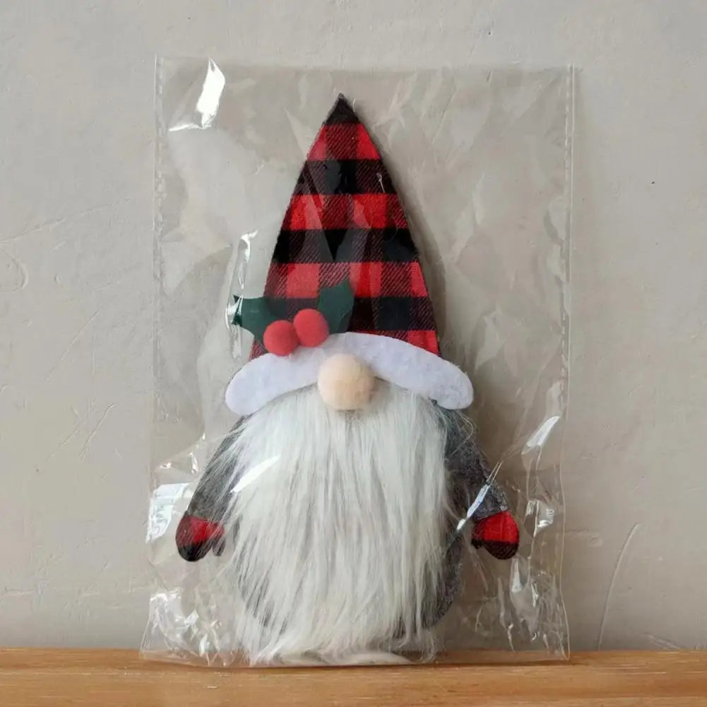 

Festive Cutlery Cover Christmas Cutlery Cover Festive Gnome Santa Claus Tableware Holder for Xmas Party for Christmas