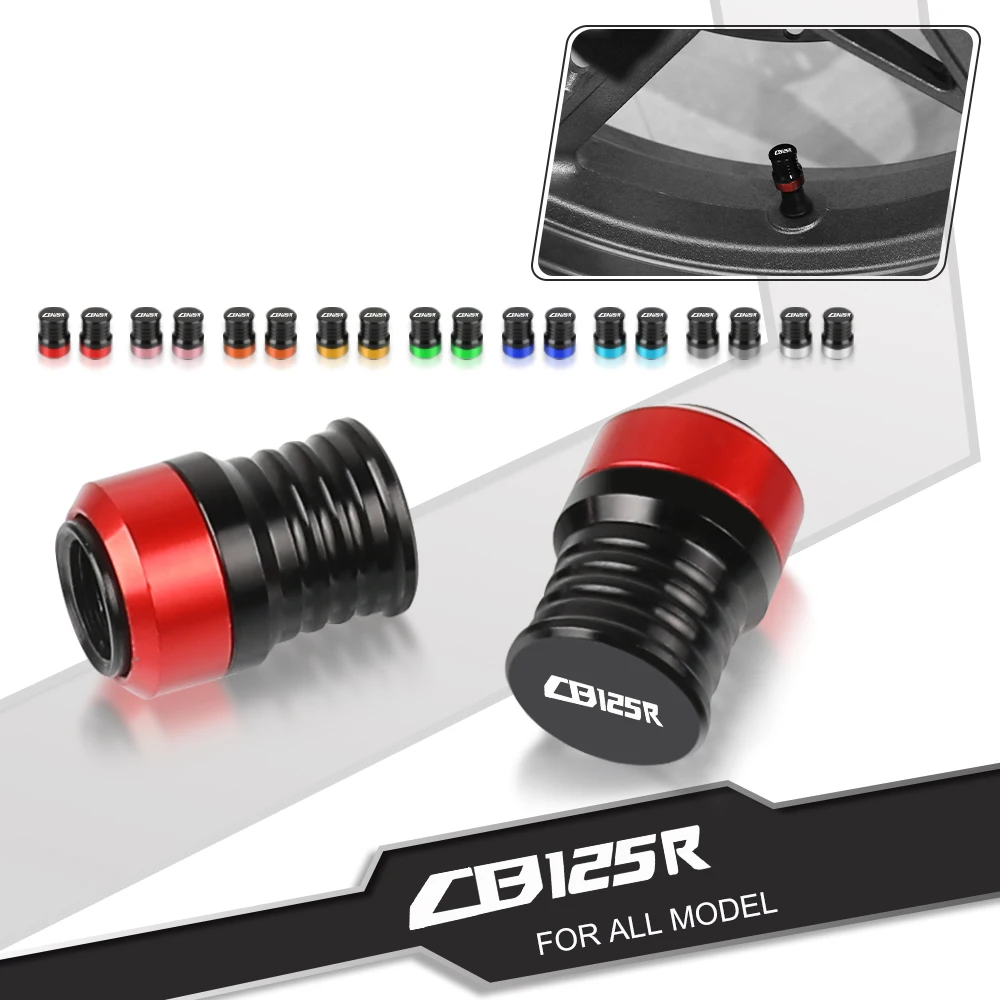 

For Honda CB125R 2011-2023 2022 2021 Motorcycle Tire Valve Air Port Stem Cover Cap Plug CB 125 R 2020 2019 2018 2017 CB125 125R