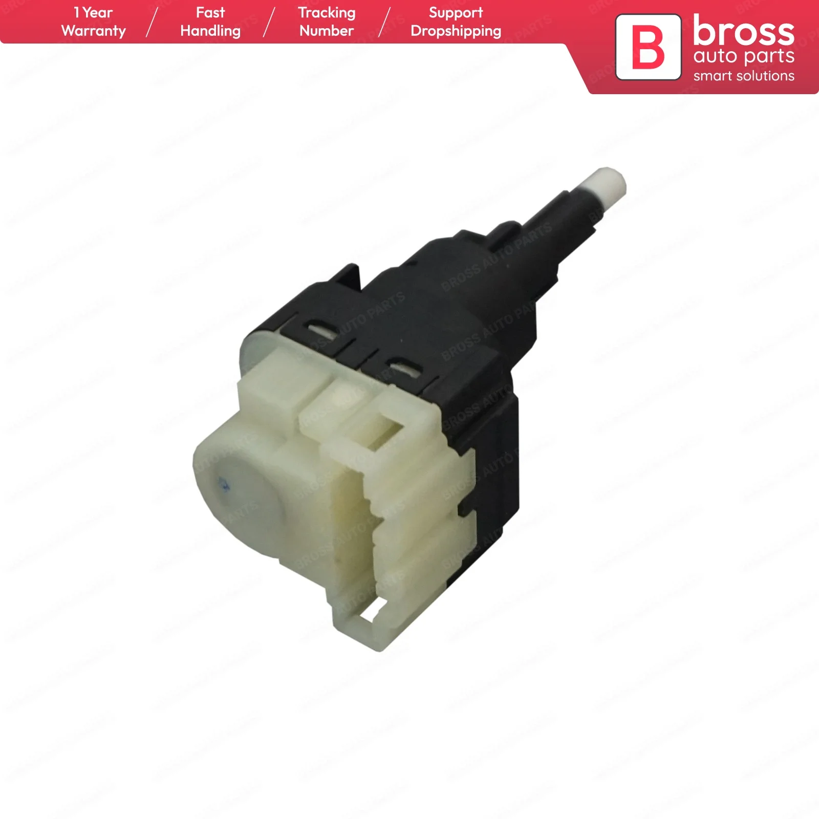 

Bross Auto Parts BDP614 Brake Light Pedal Switch Black 1 K2945511 for VW Audi Skoda Seat Fast Shipment Ship From turkey