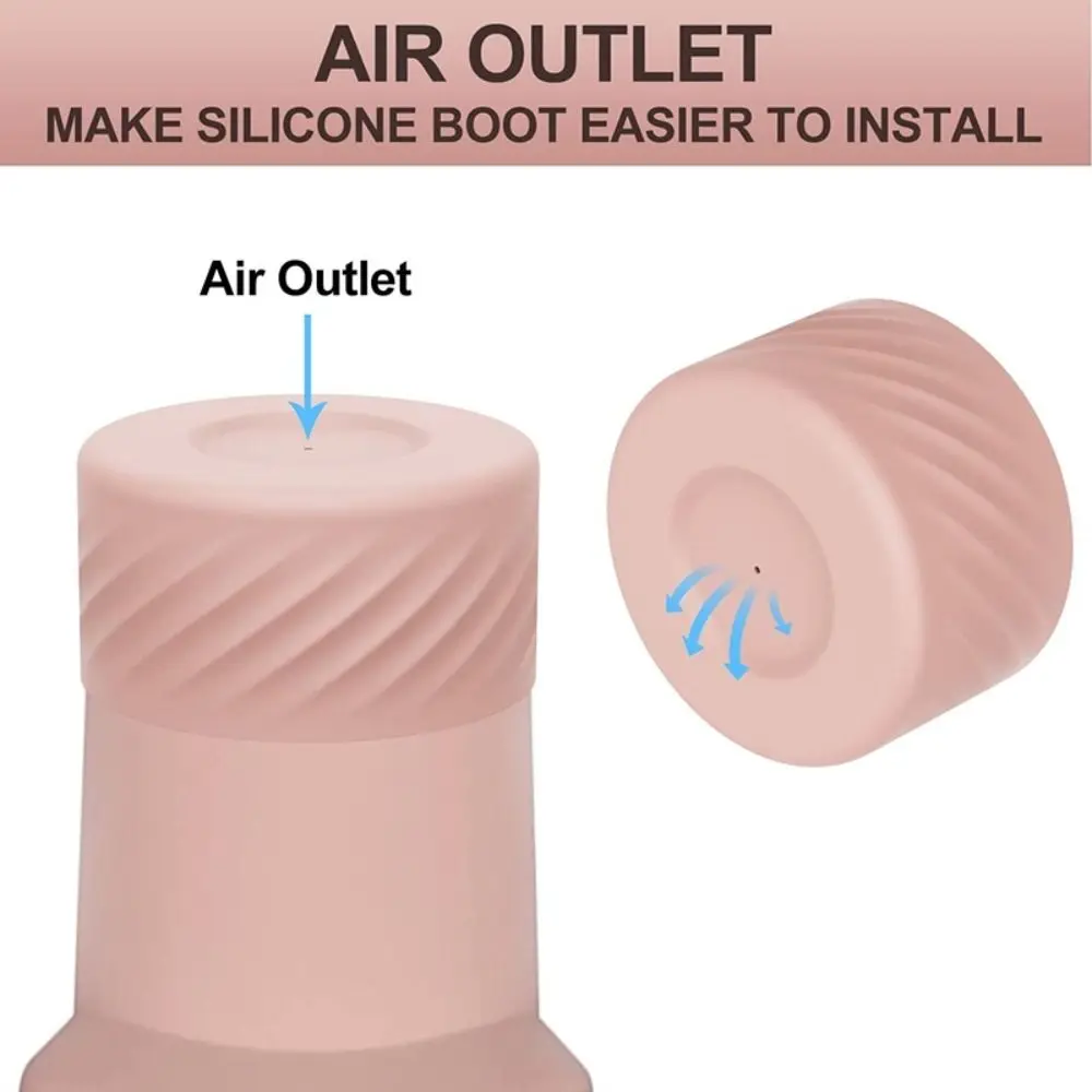 Противоскользящая Силиконовая пробка для бутылки с водой 7 5 см 40