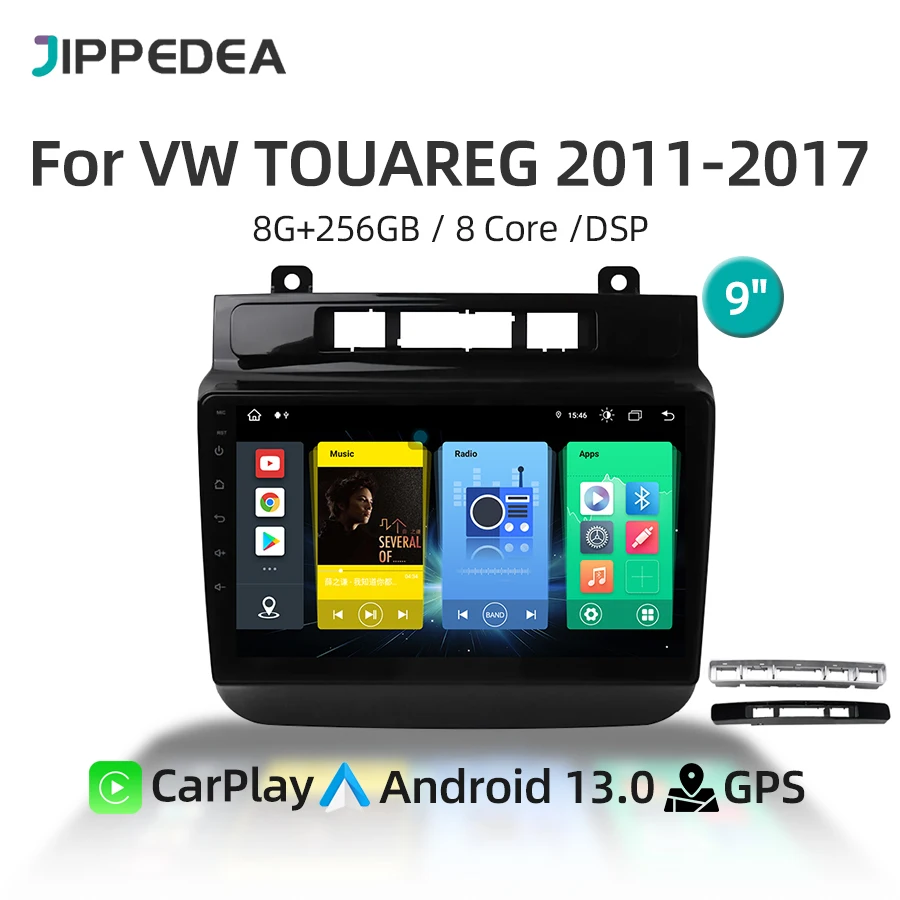 Автомобильный мультимедийный плеер CarPlay Android 2011 IPS 4G Wi-Fi GPS-навигация Bluetooth RDS