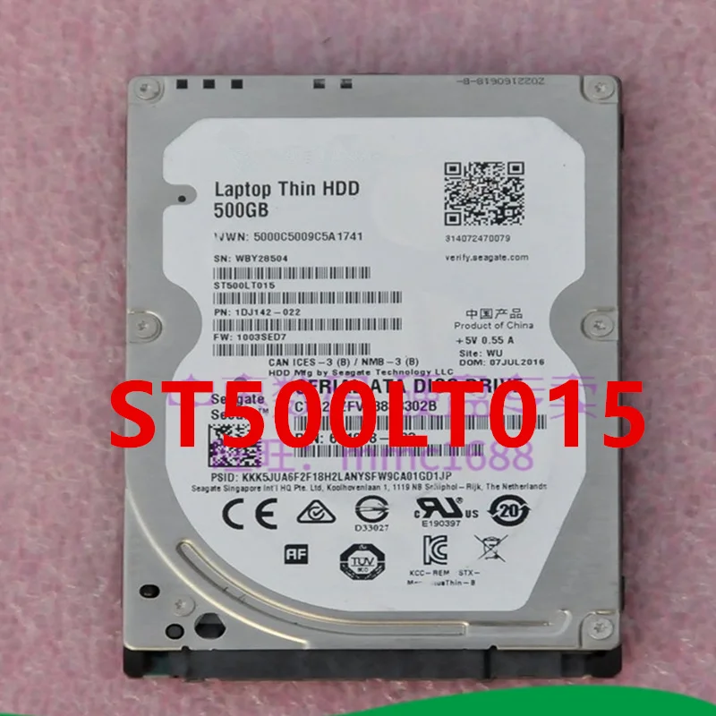 

95% New Original HDD For Seagate 500GB 16MB SATA 5400RPM For Notebook Hard Disk For ST500LT015
