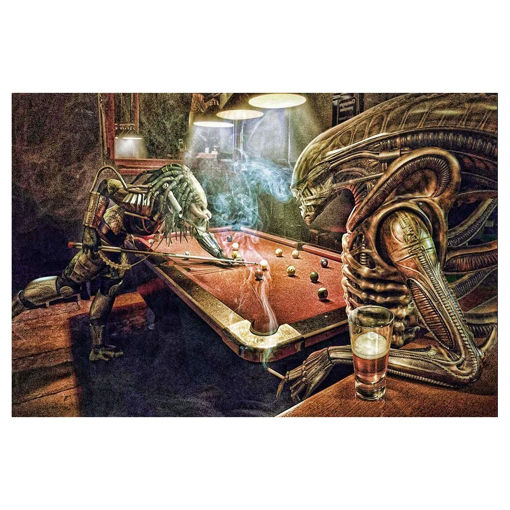 

Alien vs. Predator Sci-Fi Movie Modern Cuadros Wall Art Canvas Posters Paintings for Living Room Bedroom Home Decor Pictures