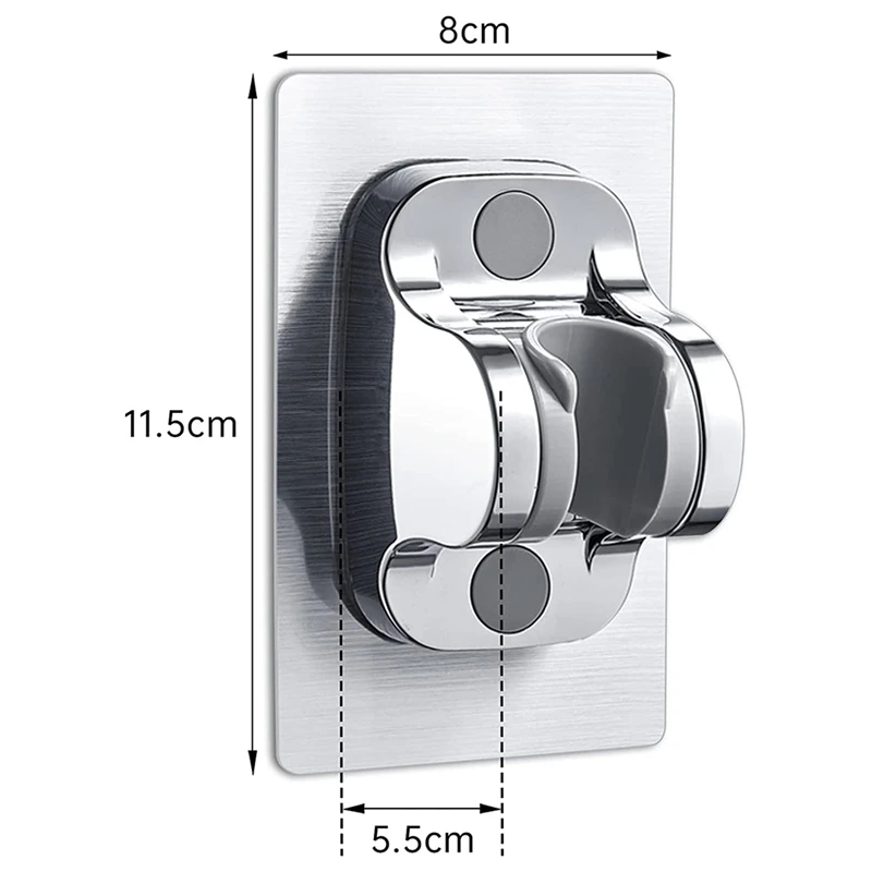 Держатель насадки для душа без сверления держатель ручного с регулируемым углом