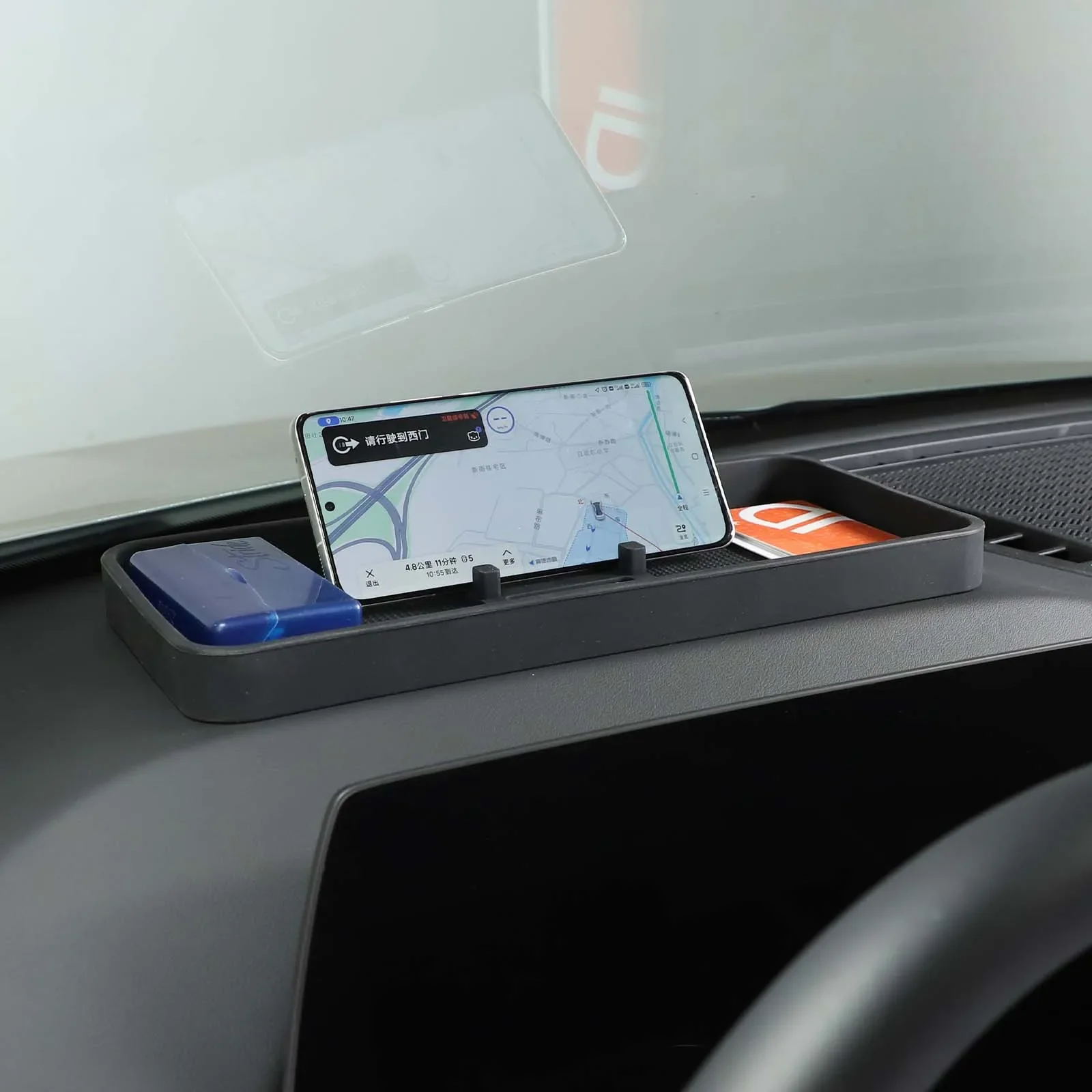 Для BMW IX1 X1 U10 U11 2023-2024 противоскользящий коврик для хранения приборной панели