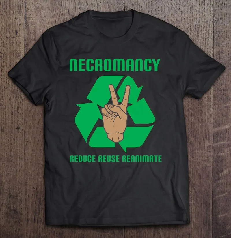 

Necromancy, ограниченное использование, Reanimate Мужская футболка с принтом, Мужская футболка, печать с собственным дизайном, топ с принтом, Мужская ...