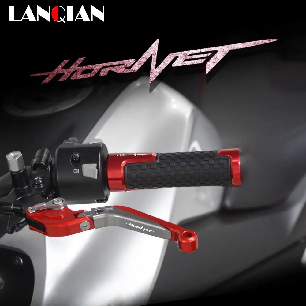 

Motorcycle Brake Clutch Levers & handlebar Handle bar Grips For Honda CB600F CB599 Hornet 2007 2008 2009 2010 2011 2012 2013