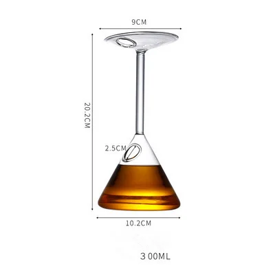 

Смешные перевернутые коктейльные бокалы из стекла loveyalty