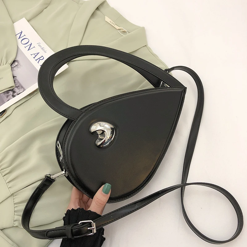 Wild Popularity Handbags Heart Shape Creative Women's Bag 2022 Trend Advanced New Summer Women's Bag Fashion Messenger Bag  A03
