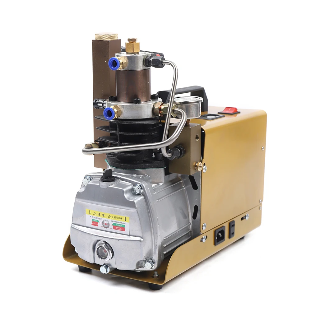 

1.8KW High Pressure Breath Air Pump Diving Air Compressor Vacuum Pump 300 Bar 4500 PSI 110/220V