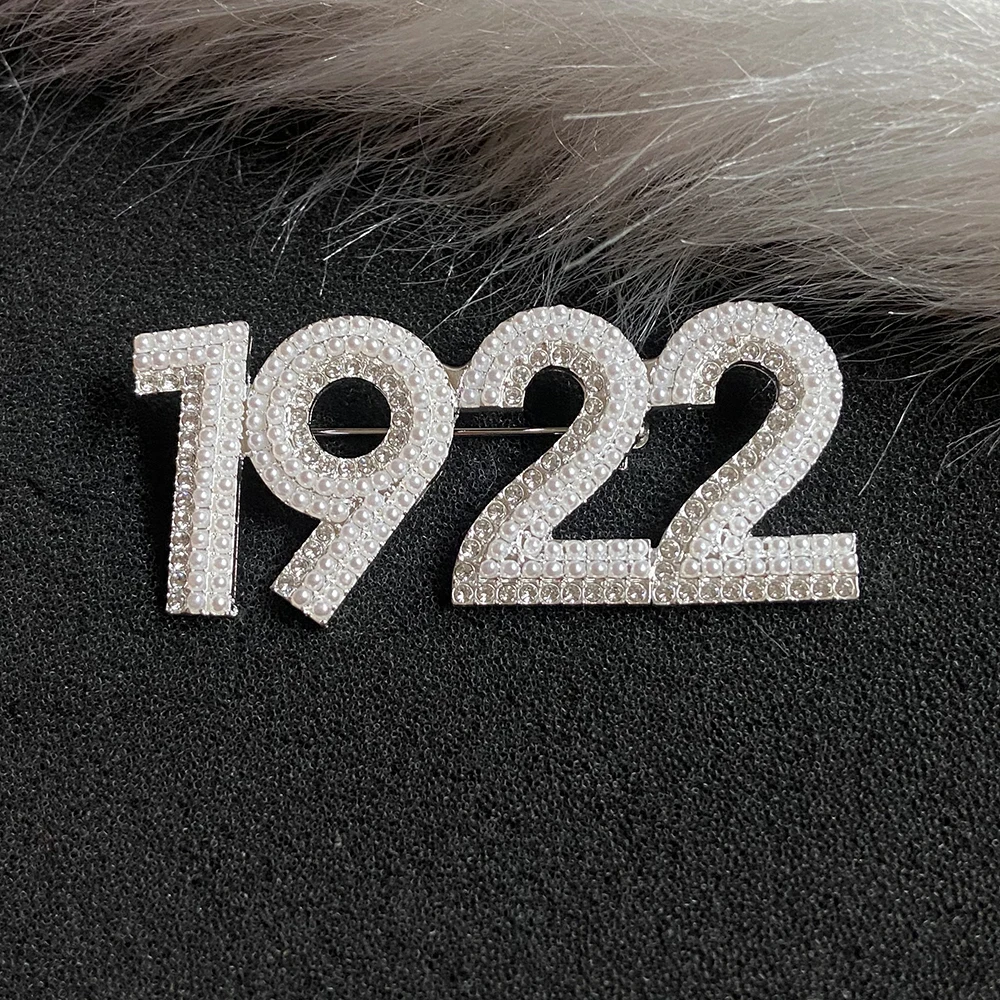 Блестящие бриллиантовые ювелирные изделия SGR греческий клуб 1922 брошь