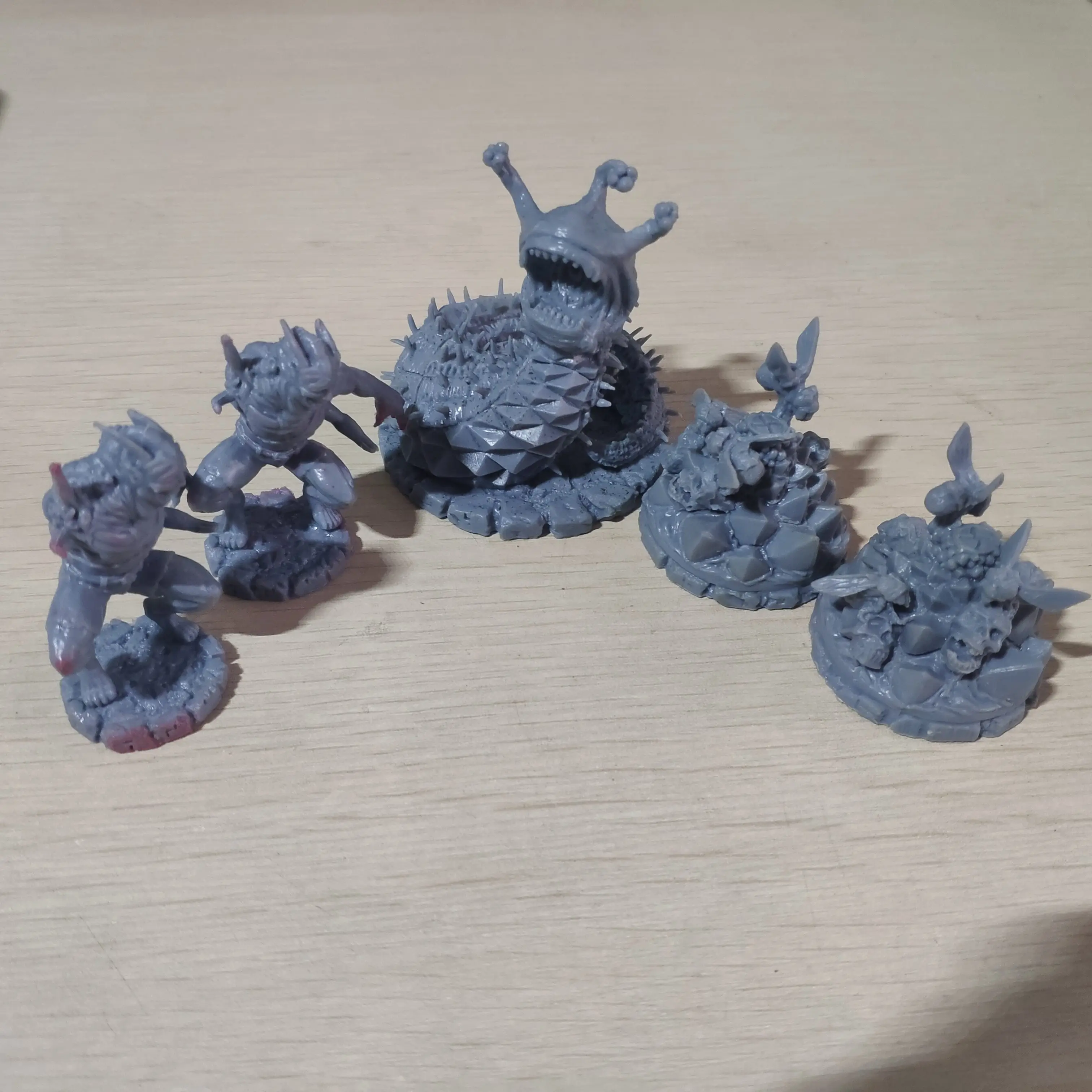 Lot of 5pcs CTHULHU WARS - Ramsey Campbell Horrors Miniature Mini Figure Collection |