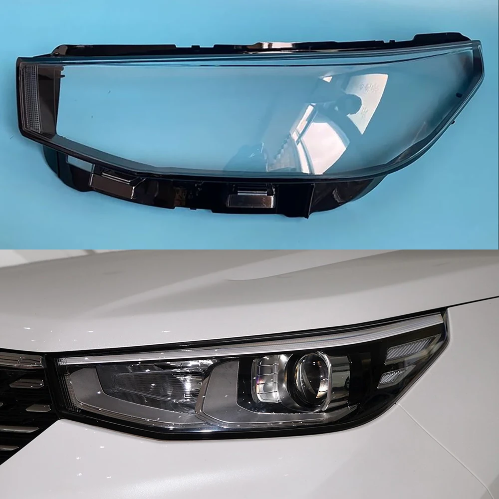

Крышка для фары Changan CS55 2017 2018 2019 2020 2021, прозрачный абажур, замена оригинальных линз из плексигласа