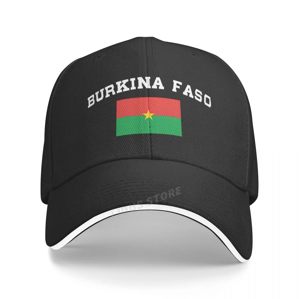Fashion Flag Hats Burkina Faso Baseball Caps Unisex Adjustable Summer Man Outdoor Sport Caps
