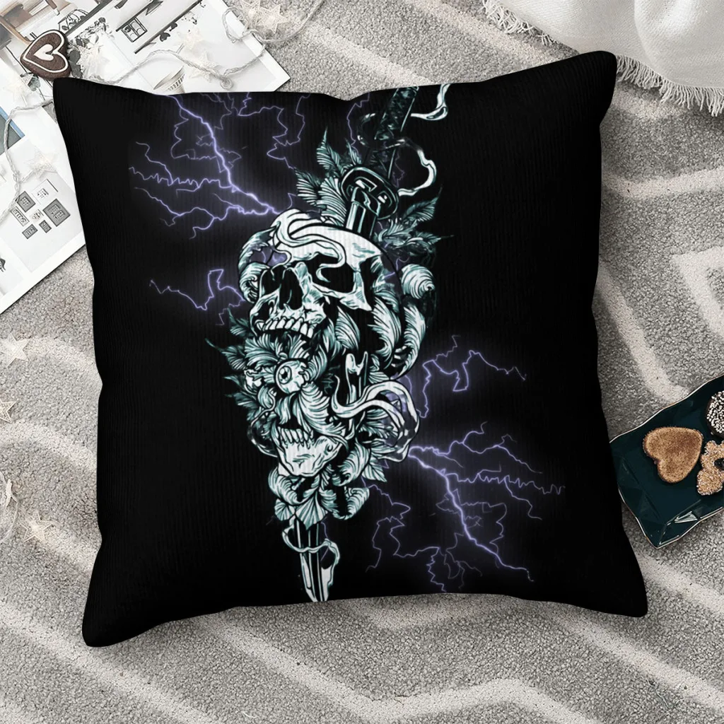 

Копия татуировки самурая, японская модель Oni чехол для подушки из полиэстера, моющаяся наволочка