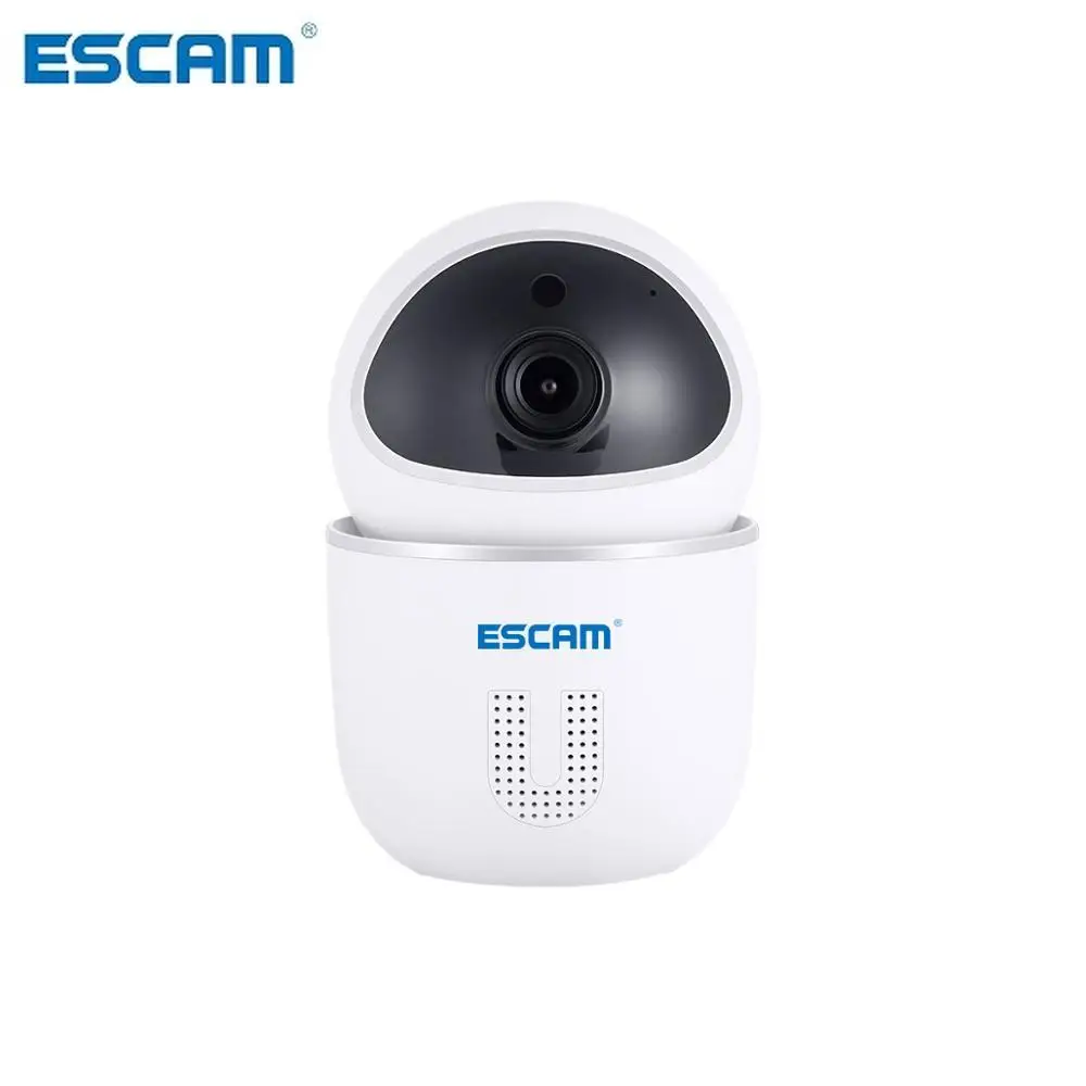 

ESCAM QF903 3MP 1440P Wireless PTZ Pan/Tilt M otion Detection IP Camera Support up to 128GB MicroSD Card