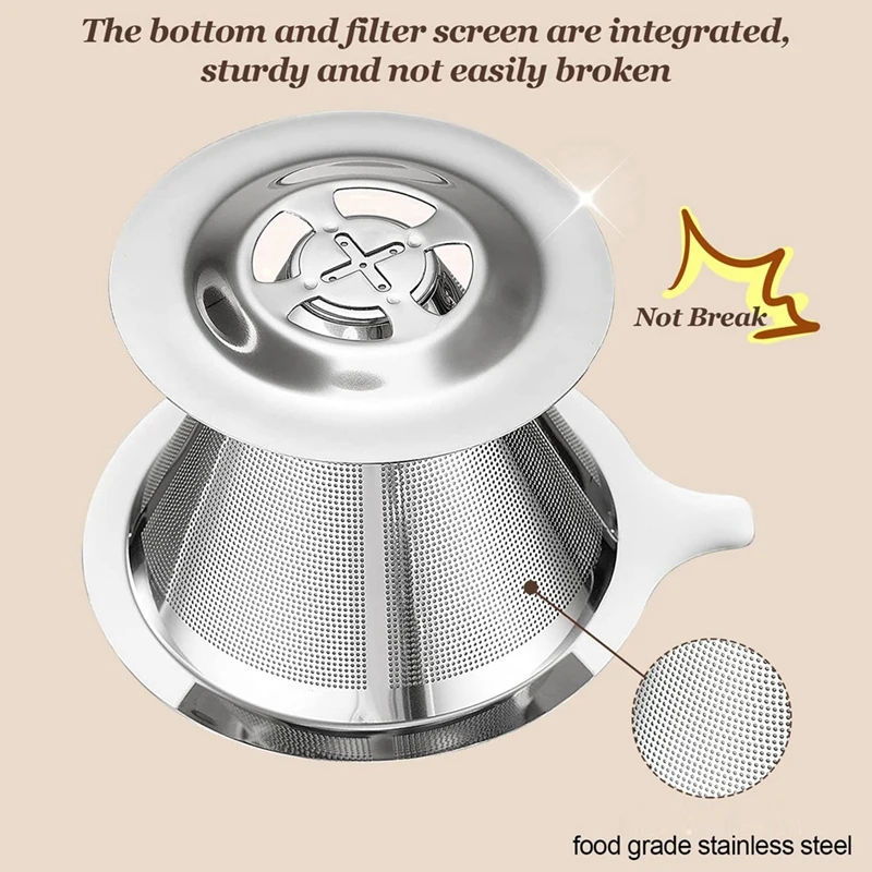 Капельница для кофе фильтр медленного капельного с 40 фильтрами бумаги прочная
