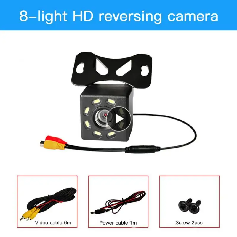 

Led Monitor Night Camera Night Ip68 Reverse Parking Backup Camera Easy To Install Optical Lens Waterproof