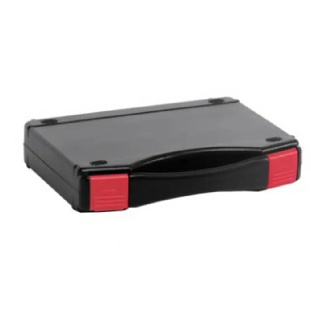 

Plastic Toolbox Small Portable Toolbox With Anti Slip Strip Integrated Shaft Instrument Box Protection Box
