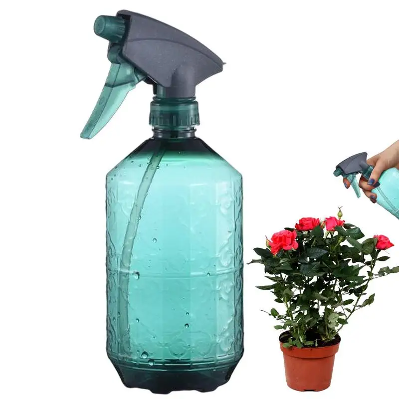 Watering Spray Pot 800ml Indoor Plant Watering Jug Mist Sprayer Squirt Bottle Transparent Spray Bottle For Garden Plants