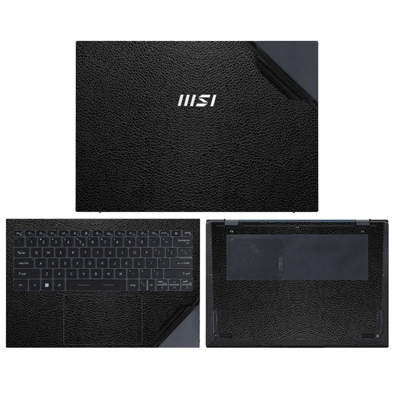Кожа для ноутбука MSI Prestige 13 AI evo A1MG 2024 14 Evo 2021 виниловые наклейки Summit E16 E13 Flip A11MT A12M
