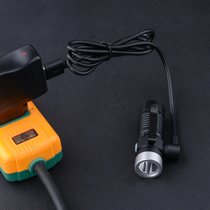 Магнитный перезаряжаемый фонарик EDC 500 люмен для ежедневного использования с