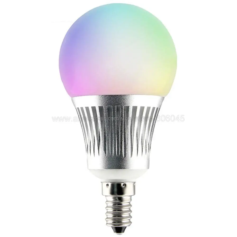 MiBoxer E14 5 Вт RGB + CCT светодиодная лампочка для прожектора FUT013 110 В 220 полноцветный