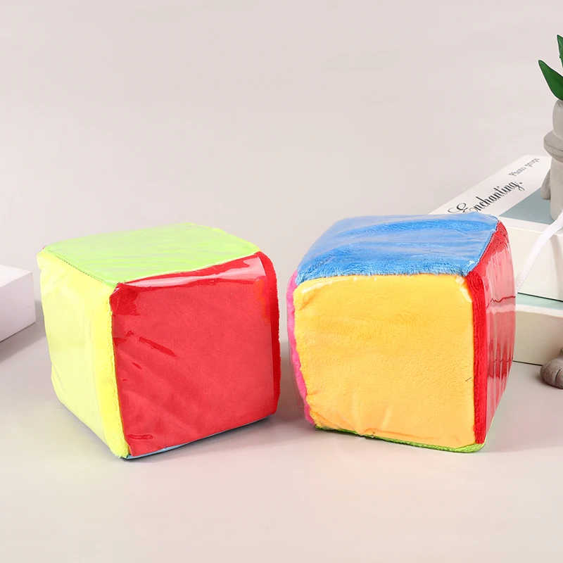 

Вставляемая карточка, квадратная плюшевая игрушка, 10 см, кубик, пластиковая пленка, губчатые кости, Детские Обучающие пособия, разноцветные игровые кости