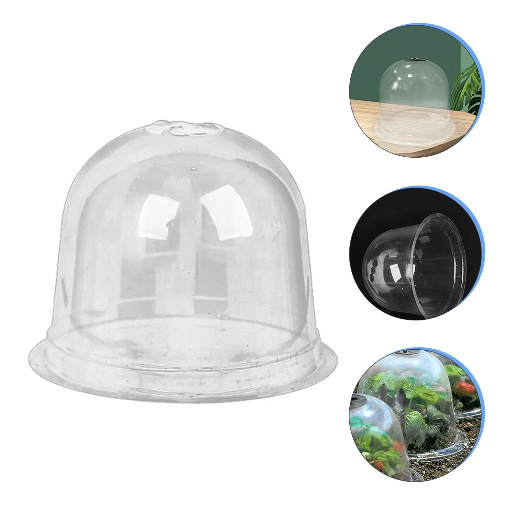 

Cloche Dome Garden Cover Bell Covers Protection Reusable Freeze Greenhouse Humidity Protector Guard Frost Mini Vegetable Bubble