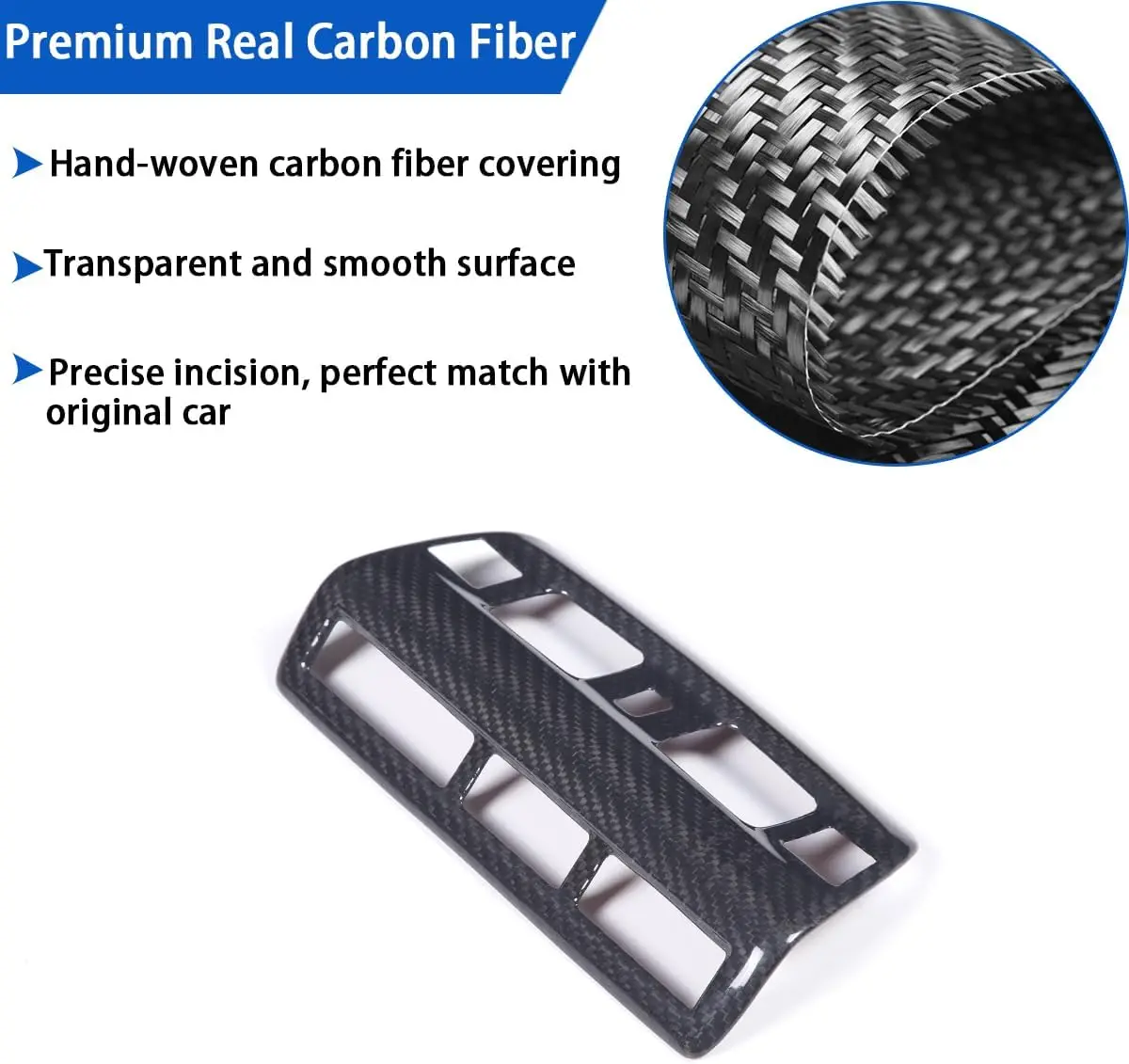 Для Chevrolet Corvette C8 2020-2024 комплект внутренней отделки из натурального углеродного