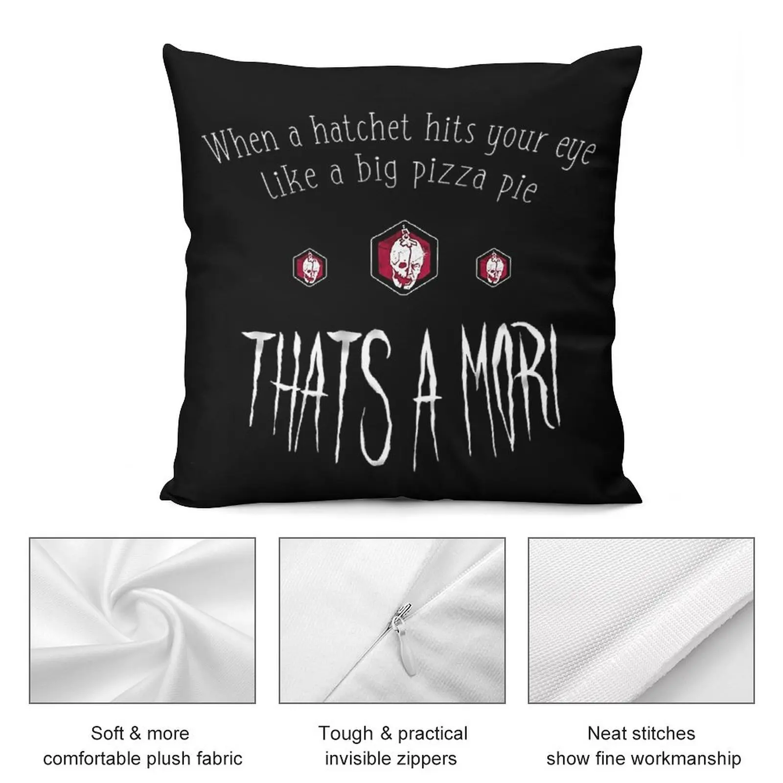 Momento Mori Art (белый) декоративная подушка роскошная