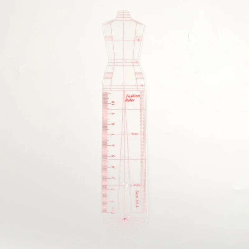 4 шт./компл. Женская модная линейка для рисования рисунок шаблон модного дизайна