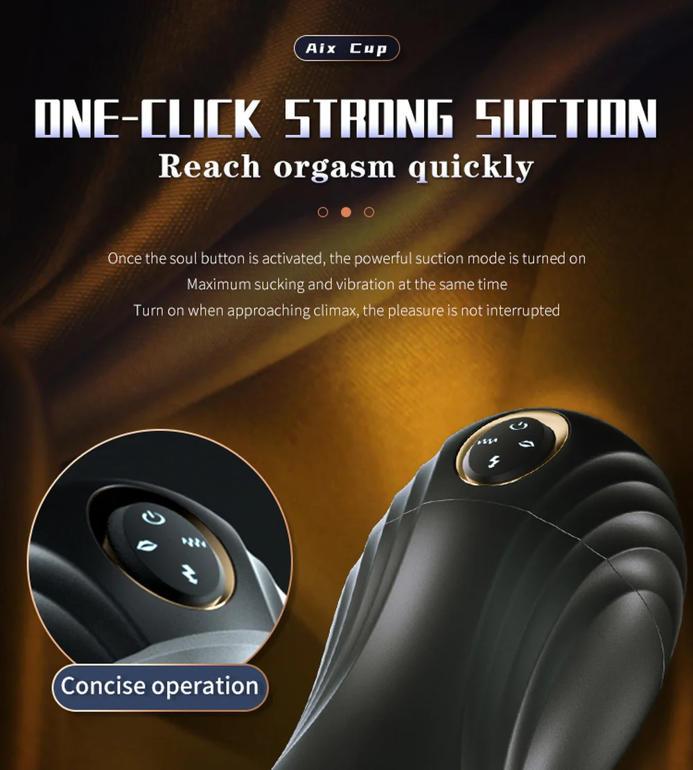 Мужской мастурбатор автоматическое сосание Мужская мастурбация оральная вагина