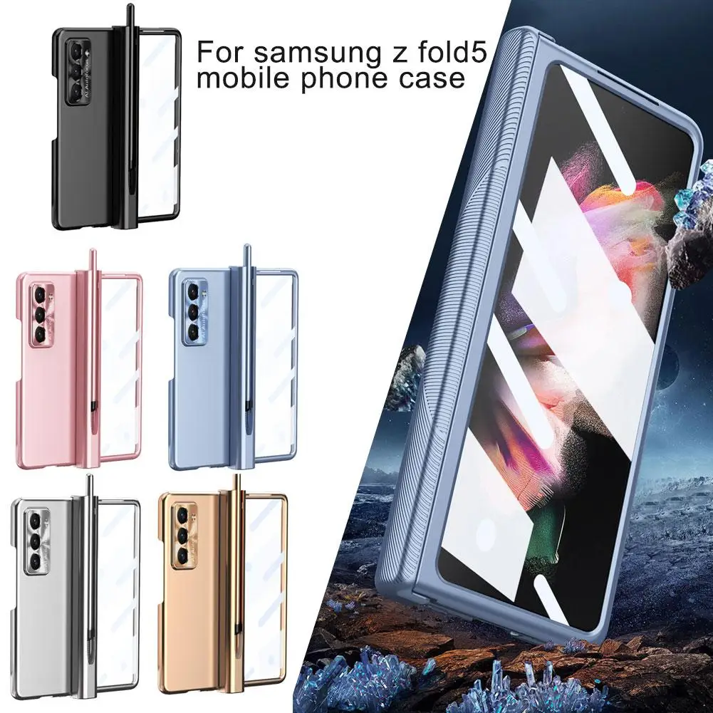 

Кожаный чехол с подставкой и петлями для Samsung Galaxy Z Fold 5 4, полноразмерный чехол X2X5