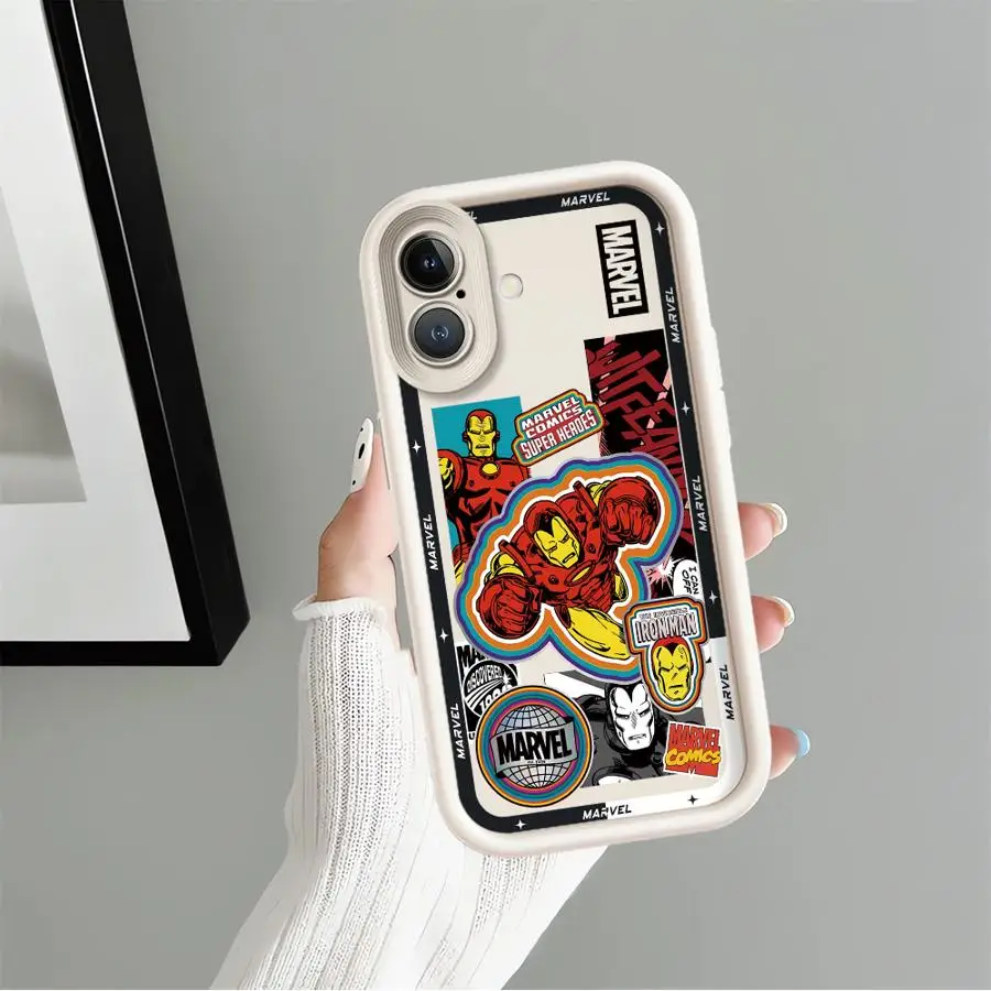 Крутой чехол с изображением Железного человека Marvel для iPhone 11 Air 17 Pro Max 14 12 Pro 13 16 15 Plus (art.: 3920d7bfb51f4) - 3920d7bfb51f4