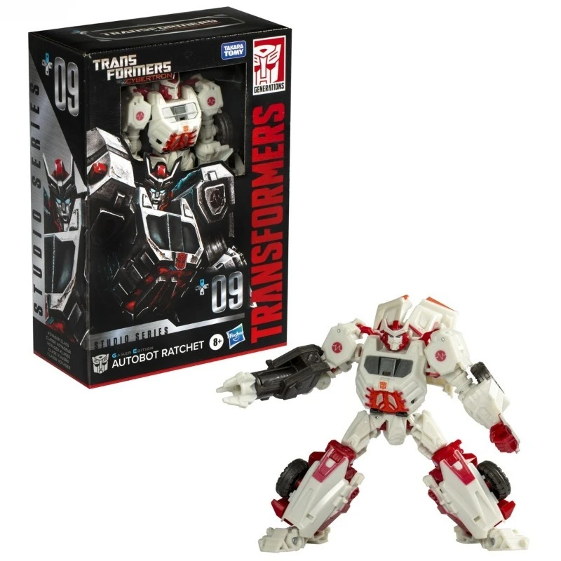 Фото В наличии Hasbro Transformers Studio Series SSGE-09: Коллекционная фигурка робота-автобота Рэчет, игрушки, подарки, хобби №4
