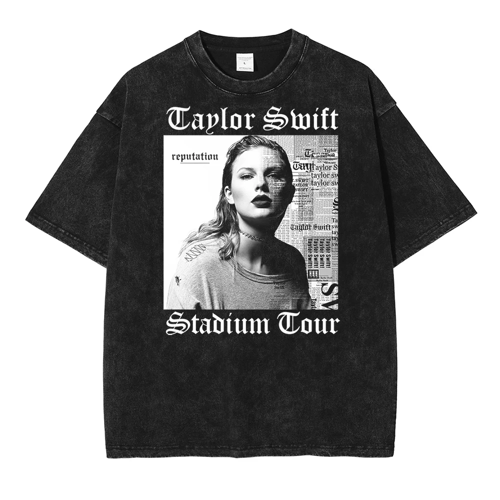 

Футболка в стиле Харадзюку, повседневная Винтажная Футболка оверсайз в стиле хип-хоп с рисунком звезд, летняя уличная одежда с коротким рукавом, 2023