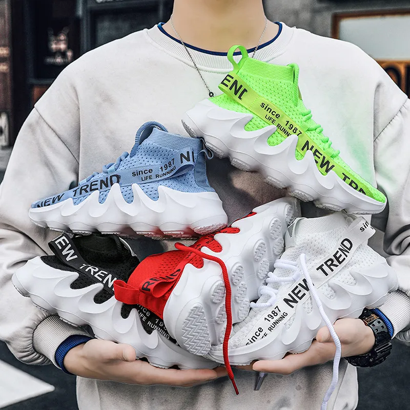 

Мужские кроссовки, модная спортивная обувь, мужские повседневные кроссовки, Уличная обувь для бега, мужская модель обуви нового дизайна, бр...