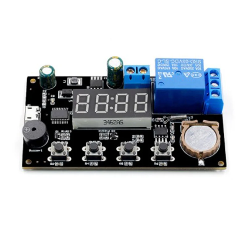 

VHM-018 DC 5V Real Time Timing Delay Timer Relay Module Switch Control Clock Synchronization Multiple Mode Control