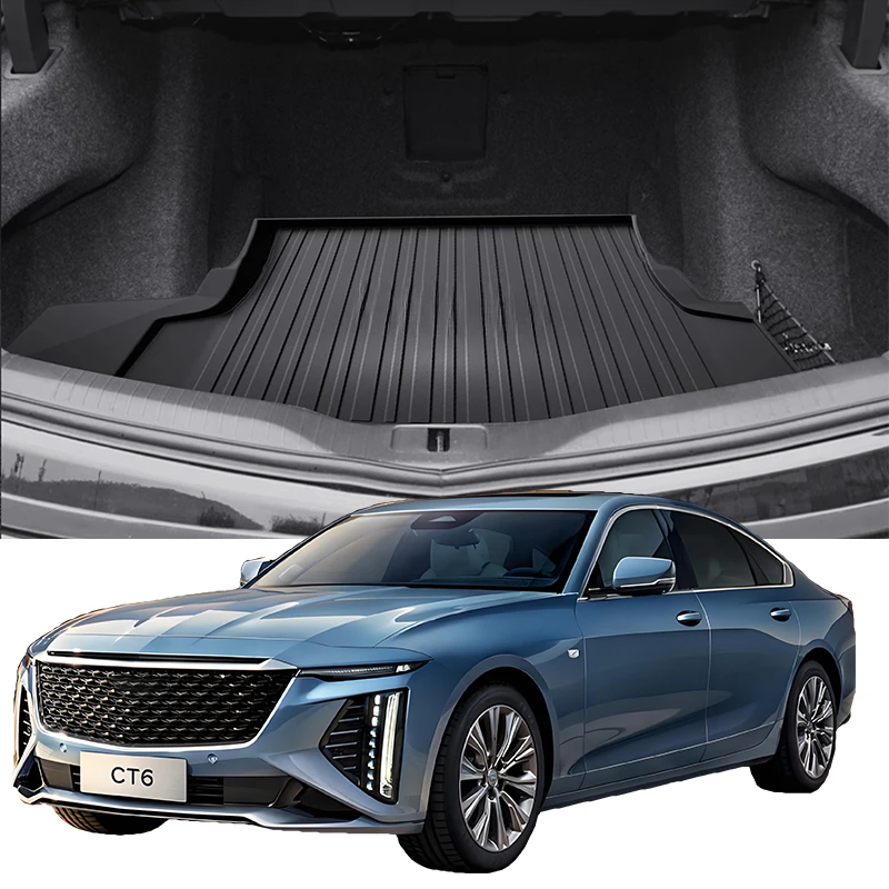 Автомобильный задний багажник грузовой вкладыш коврик для багажника ковер Cadillac