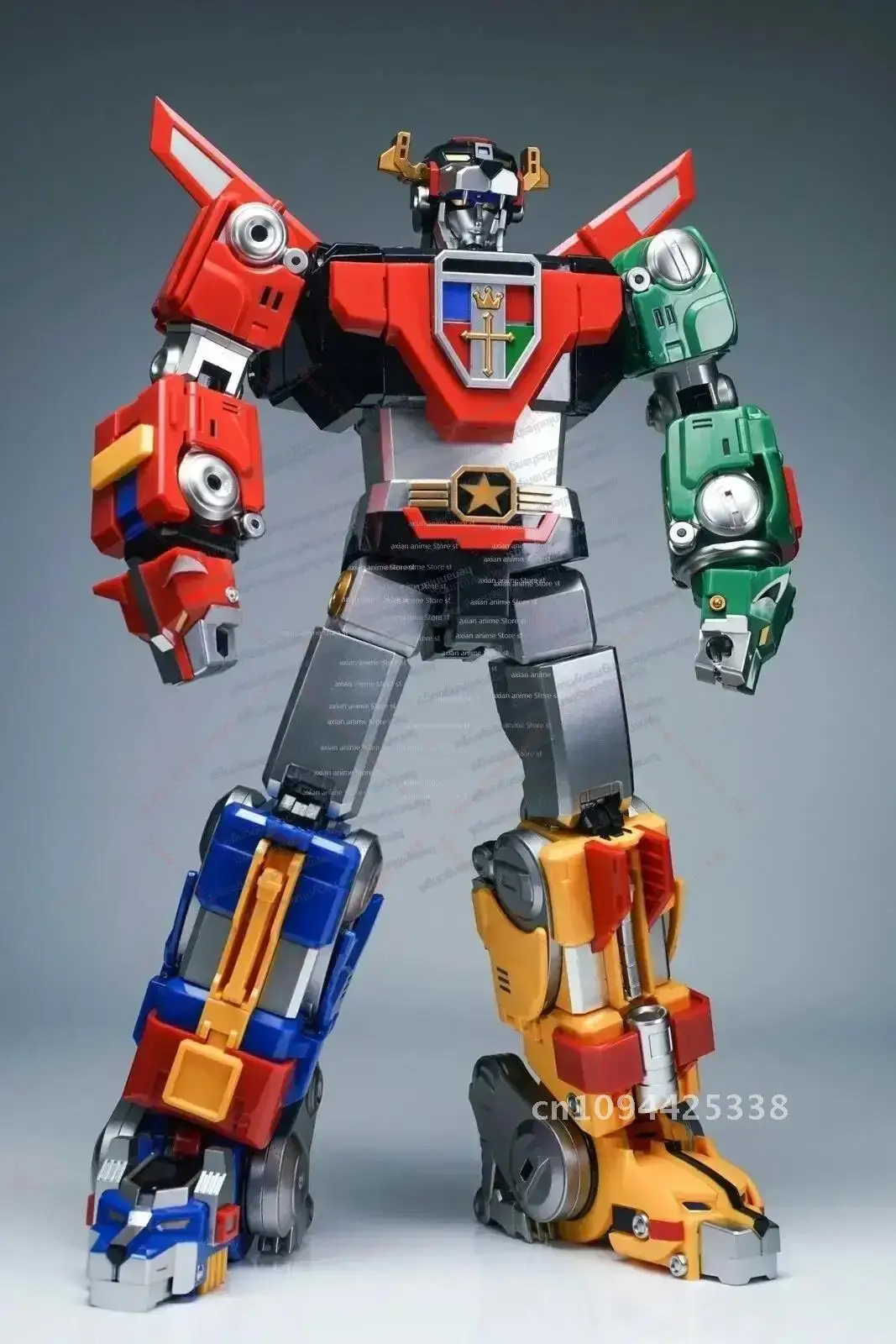 В наличии Transformed Toys Metal Club MuscleBear Voltron Beastmaster Gold Коллекция игрушек в подарок