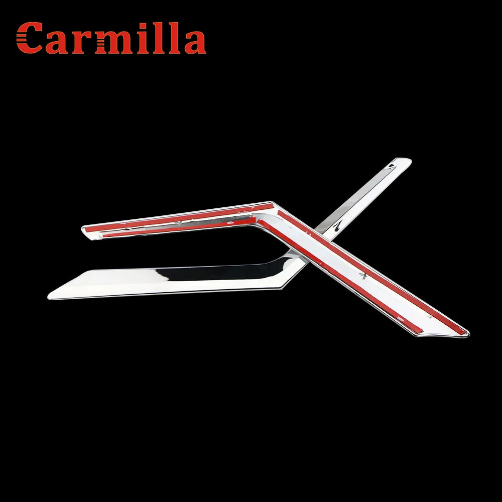 

Декоративная наклейка Carmilla для передней решетки Nissan X-trail X Trail Xtrail Rogue T32 2013-2016, аксессуары