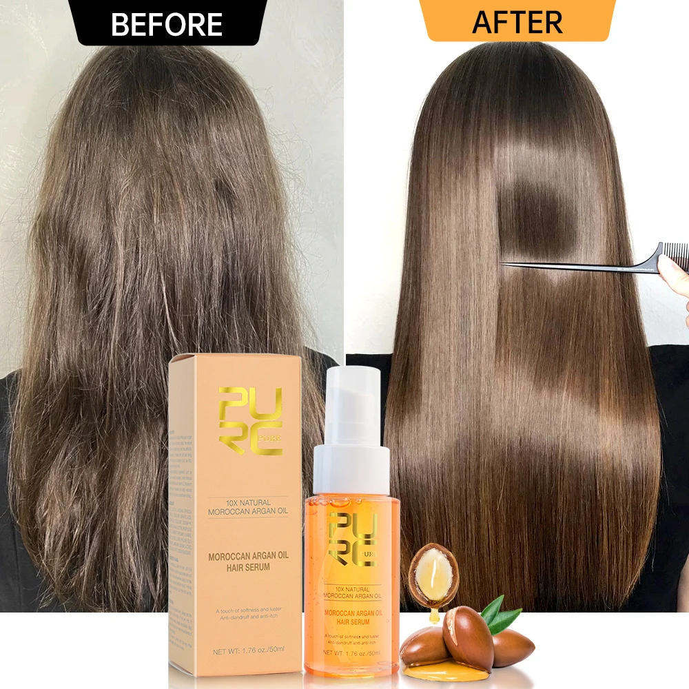 Hair Serum Smoothing Essence Soft Repair Damaged Frizz Anti-dandruff Scalp Treatment Hair Care Beauty Health 50ml