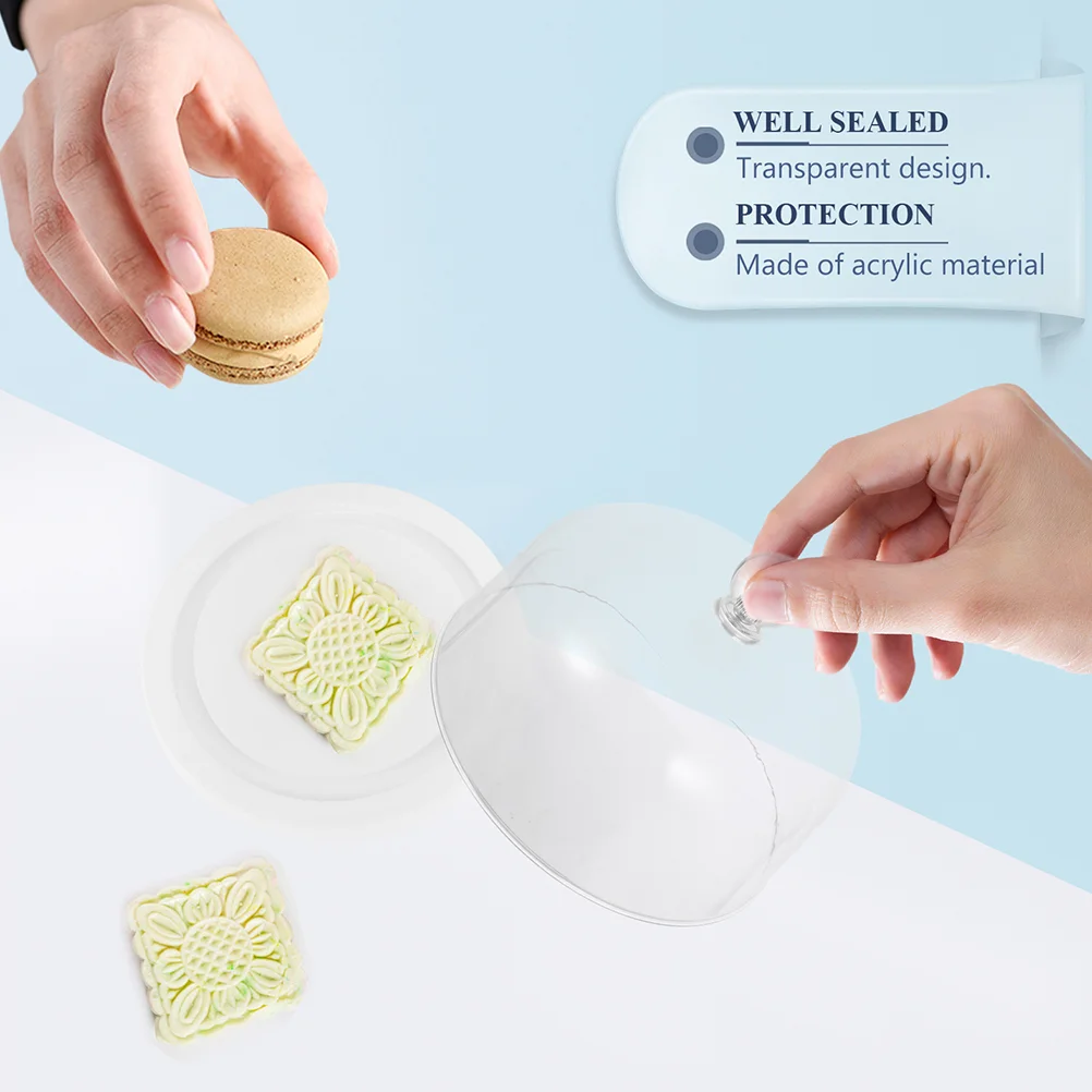 2 шт. пылезащитный чехол для чизкейка акриловый купол десерта