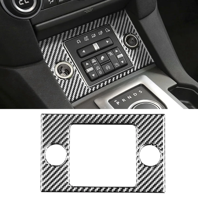 

For Land Rover Discovery 4 2010-2016 Cigarette Lighter Panel Decoration Sticker Decal Cover Interior Accessories