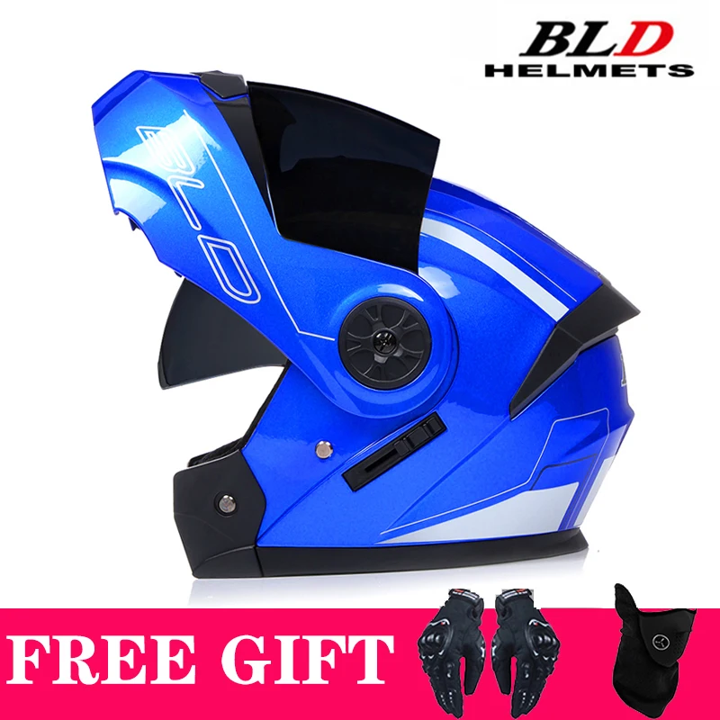 Мотоциклетный шлем с двумя линзами, внутренний козырек, безопасный модульный откидной шлем Casco, мужской мотоциклетный шлем Voyage Racing, одобренный DOT