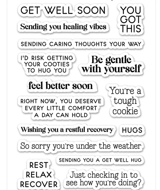 Новинка 2023, скоро напечатанные штампы для скрапбукинга, прозрачные силиконовые резиновые штампы «сделай сам», декор для фотоальбома