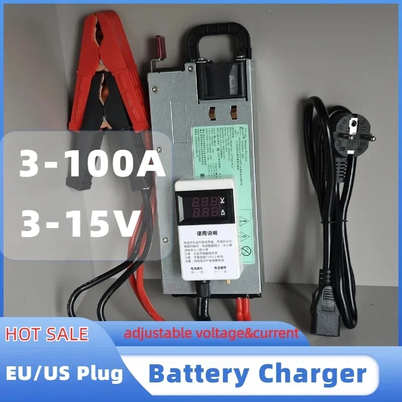 Автомобильный программируемый регулируемый источник питания 14 6 В 100 А